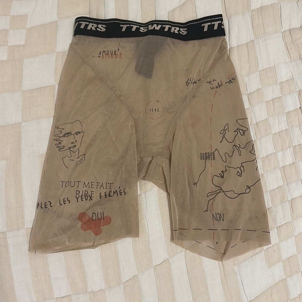 Sheer Bike shorts